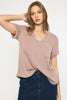 Acorn V-Neck Top