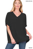 Black Dolman SS Top