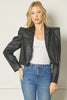 Black Faux Leather Jacket