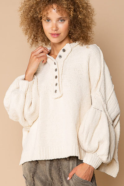 Almond Chenille Sweater