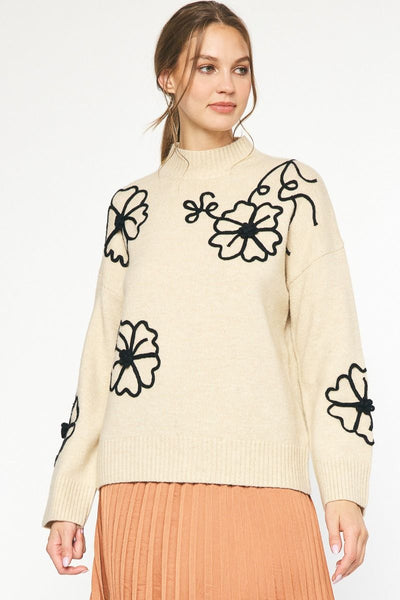 Natural Knitted Sweater